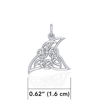 Celtic Shark Fin Silver Charm TCM624 - Jewelry